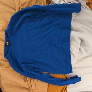Jack spade blue heavyweight sweatshirt